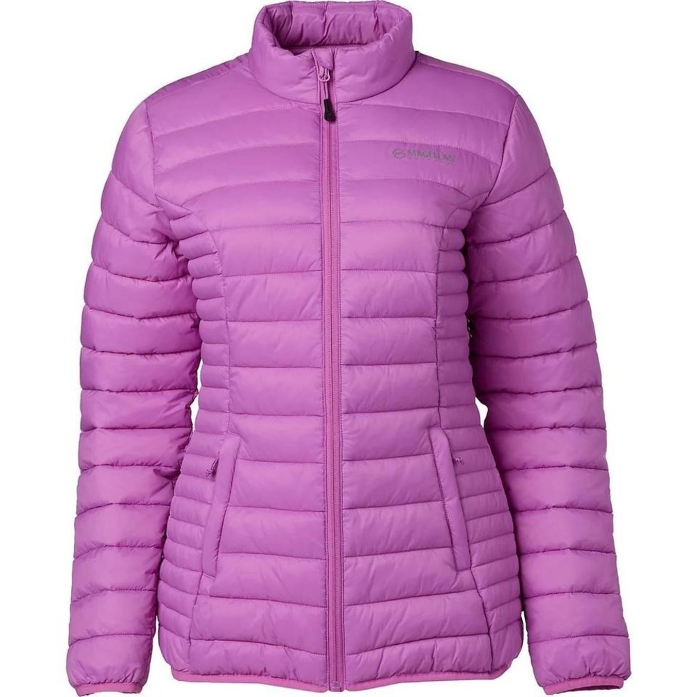 Outdoors Womens‎ Purple Puffer Jacket Water Resistant Medium Classic Fit
